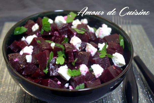 salade de betterave à la feta