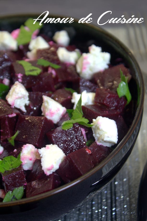 salade de betterave au feta