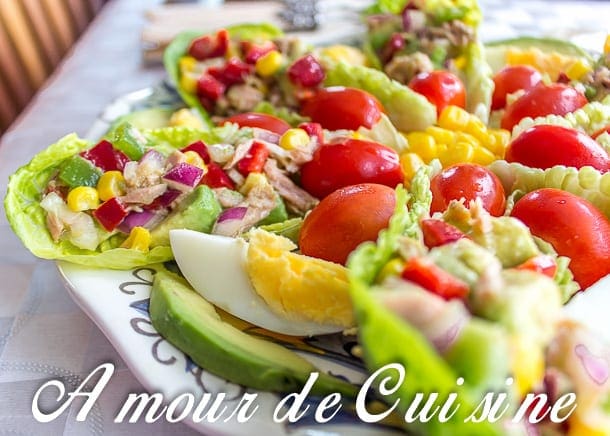 Salade Fraîcheur Aux Poivrons Thon Et Avocat Amour De Cuisine