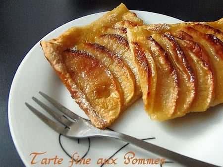 tarte fine aux pommes