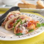 Mini tacos aux crevettes