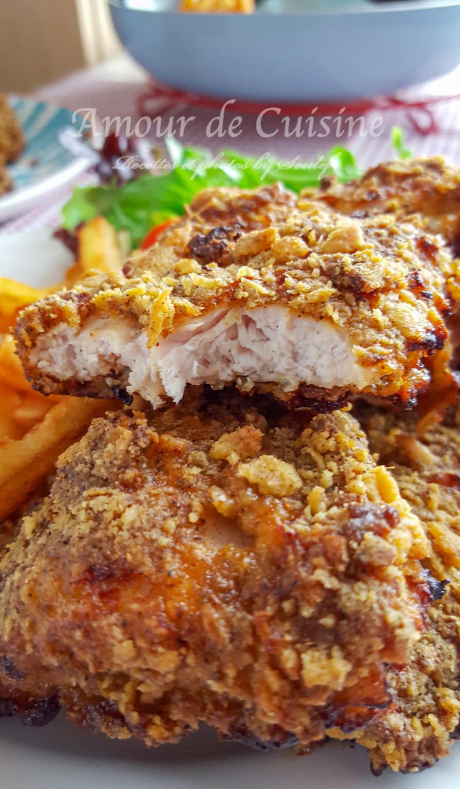 crispy tenders maison au four - Amour de cuisine