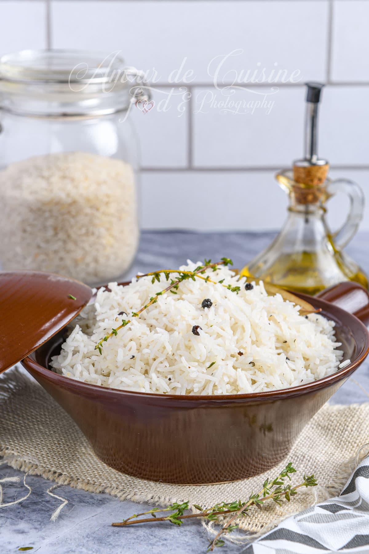 Cuisson reussie du riz blanc bismati