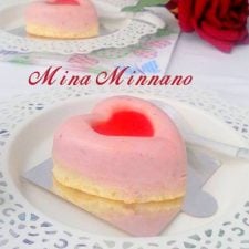 Mini bavarois aux fraises