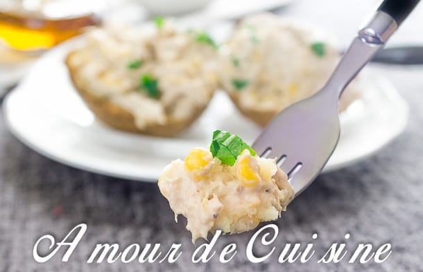 pomme de terre en robe des champs et rillettes au thon 4