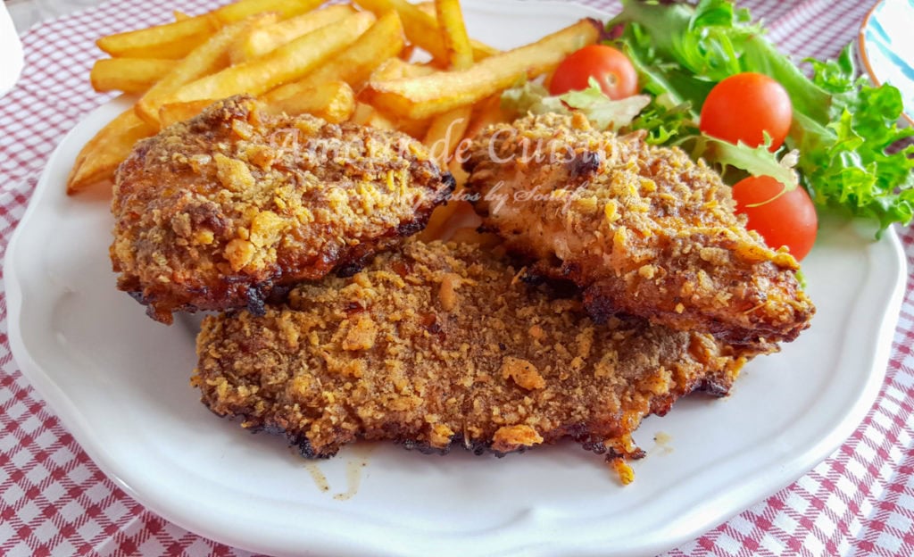 crispy tenders maison au four - Amour de cuisine