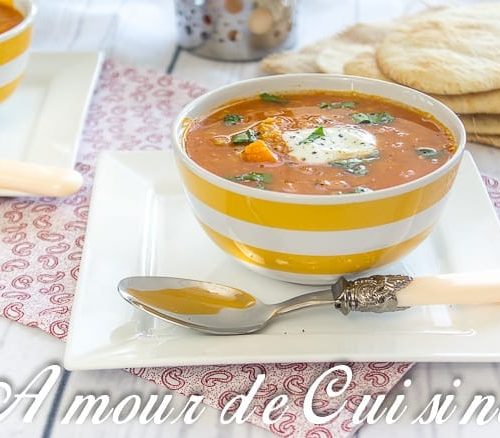 Soupe De Lentilles Corail A La Patate Douce Amour De Cuisine