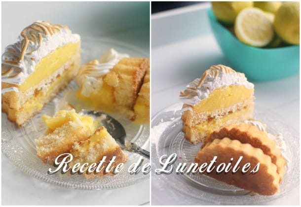 tartelettes renversées au lemon curd meringuées