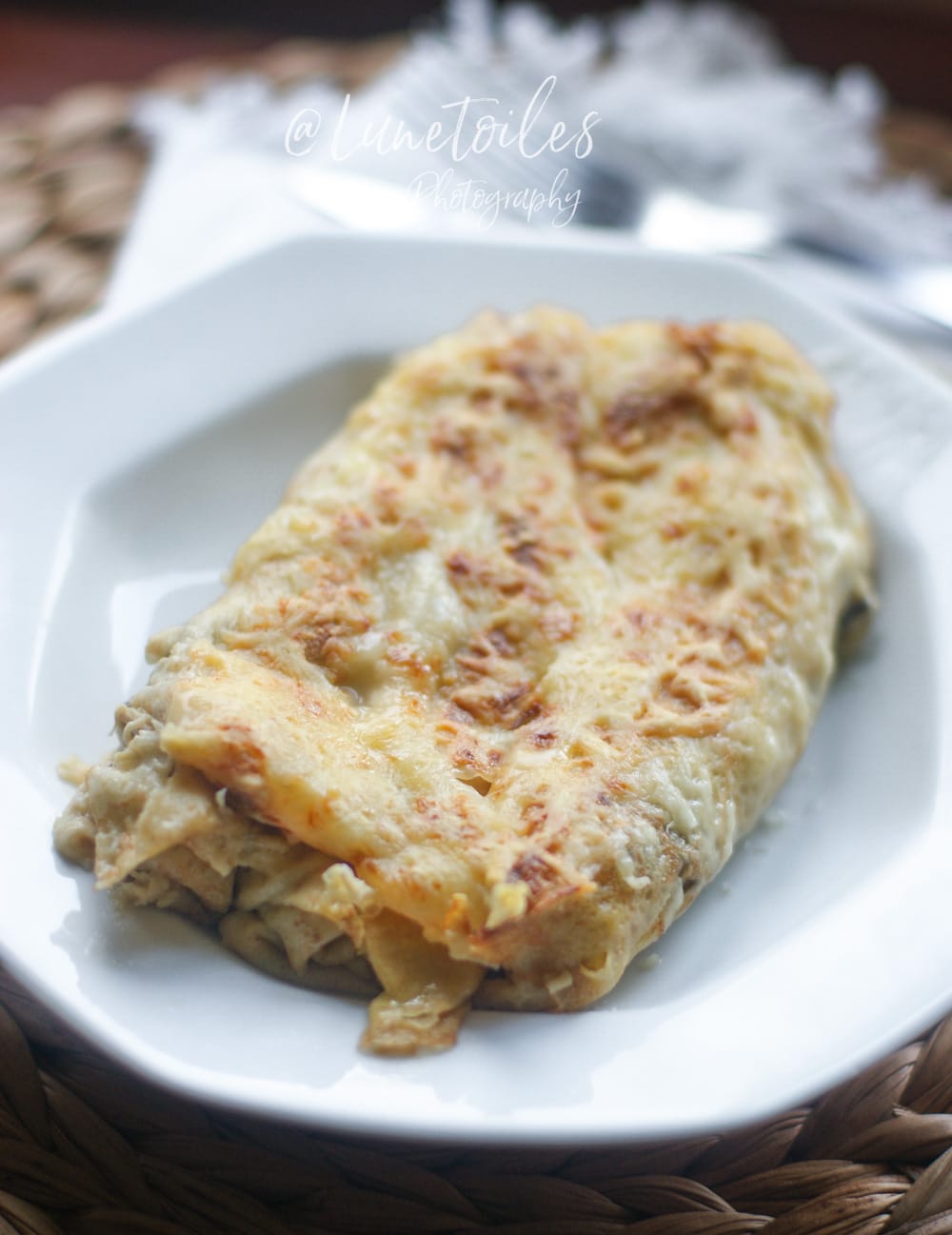 gratin de crepe au poulet