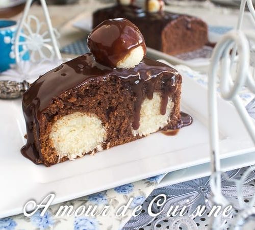 Cake Au Chocolat Et Boulettes De Noix De Coco Amour De Cuisine