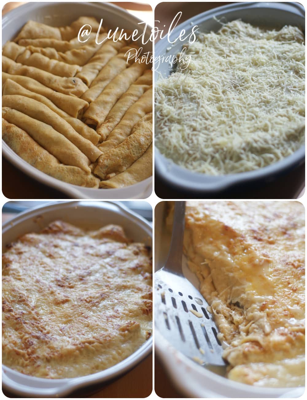 cuisson du gratin de crepes