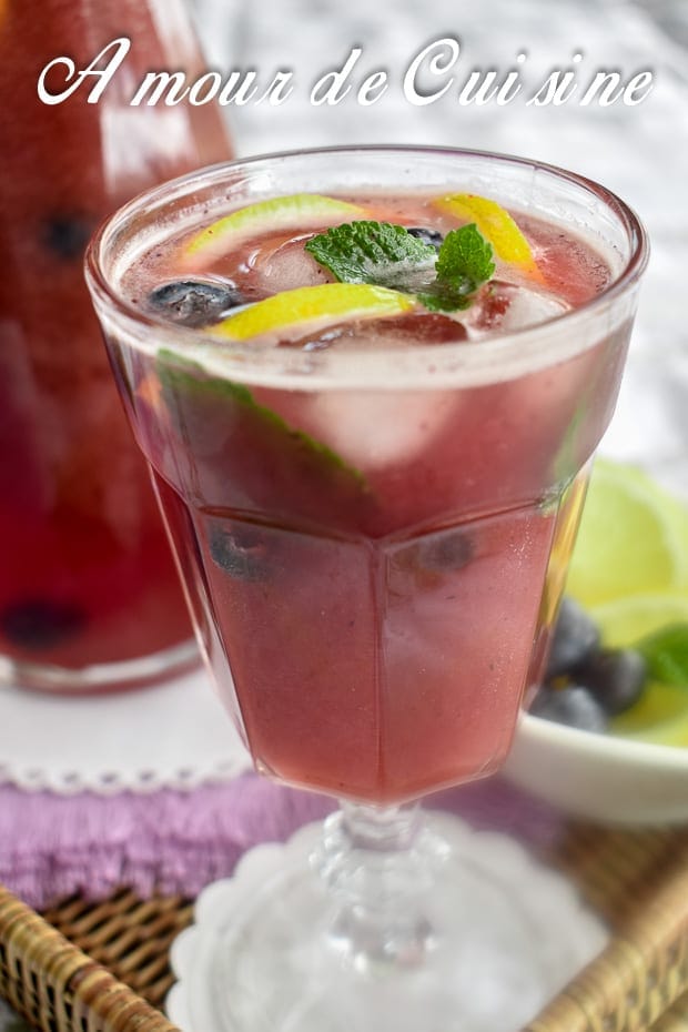 limonade aux myrtilles_