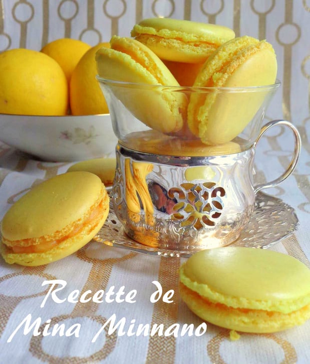 macarons au lemon curd 1