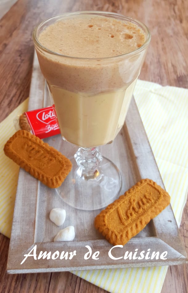 milkshake aux speculoos