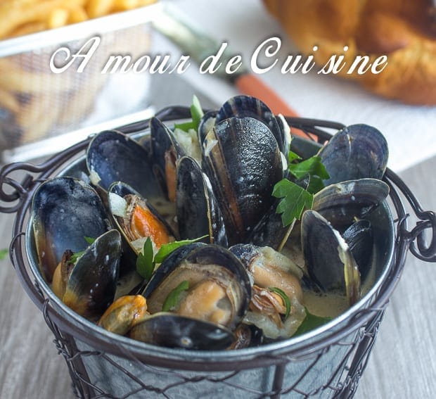 Moules marinieres sans vin