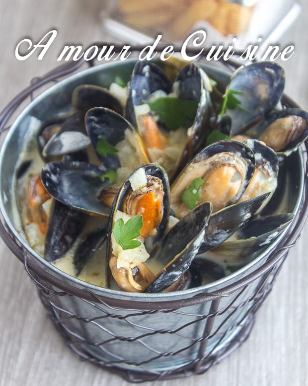 Moules marinieres sans vin