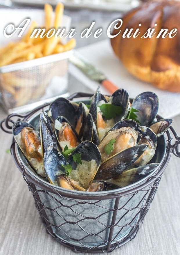 Moules marinieres sans vin