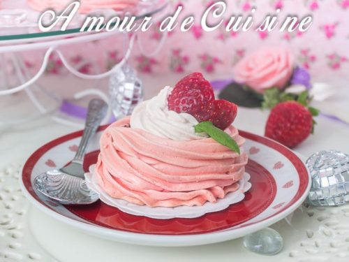 Nids De Meringue Au Mascarpone Et Fraises Amour De Cuisine Nids De Meringue Au Mascarpone Et Fraises Amour De Cuisine