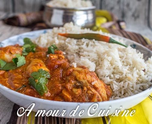 Recette Poulet Tikka Massala Amour De Cuisine