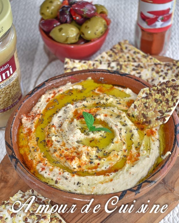 houmous de haricots blancs