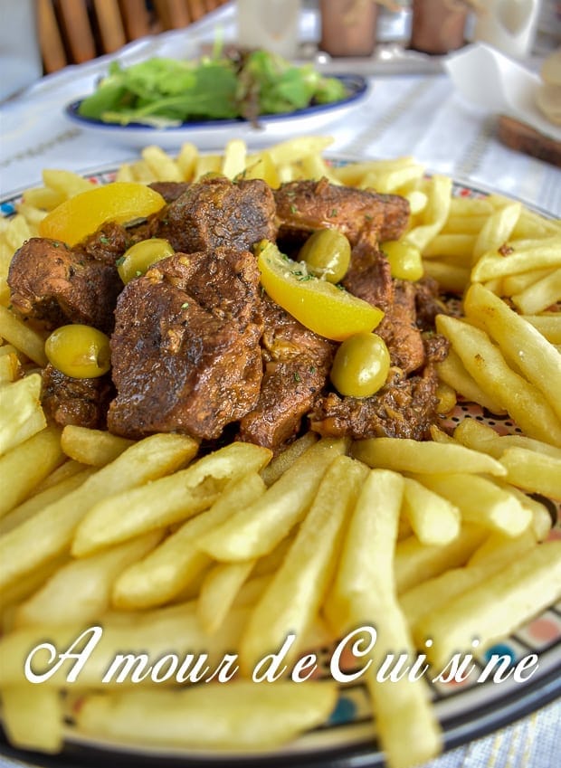 lham mhamer, tajine de viande rotie 1