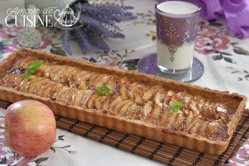 Tarte aux pommes au beurre