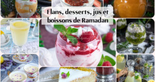 Desserts pour Ramadan