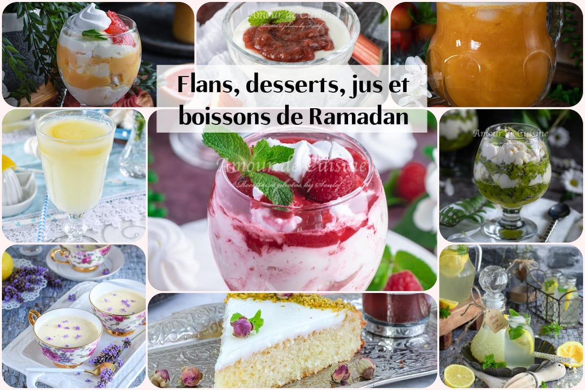 Desserts pour Ramadan