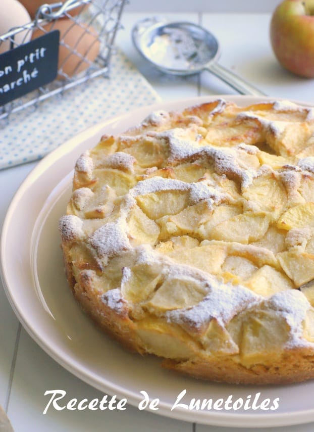 gâteau sable croustillant aux pommes 4