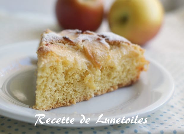 gâteau sable croustillant aux pommes