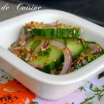 salade asiatique concombre et sesame 1