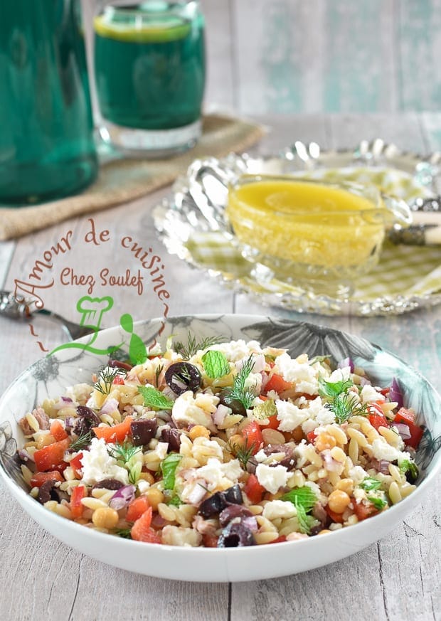 salade d'orzo au feta 1
