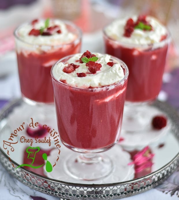 Smoothie betterave et framboises