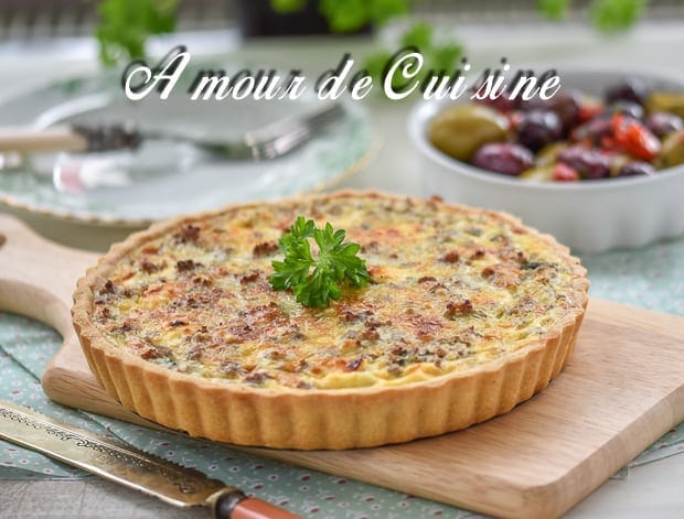 tarte a la viande hachee
