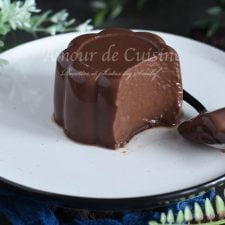 Flan au chocolat sans oeuf