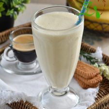 Milkshake banane maison