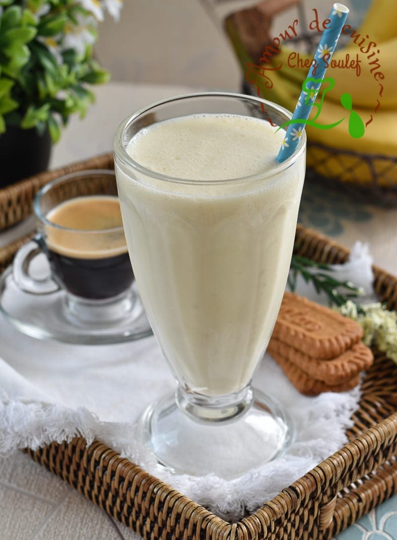 Milkshake à la banane le goûter parfait