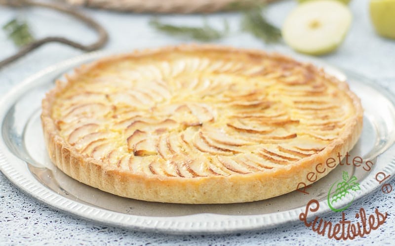 tarte aux pommes au mascarpone