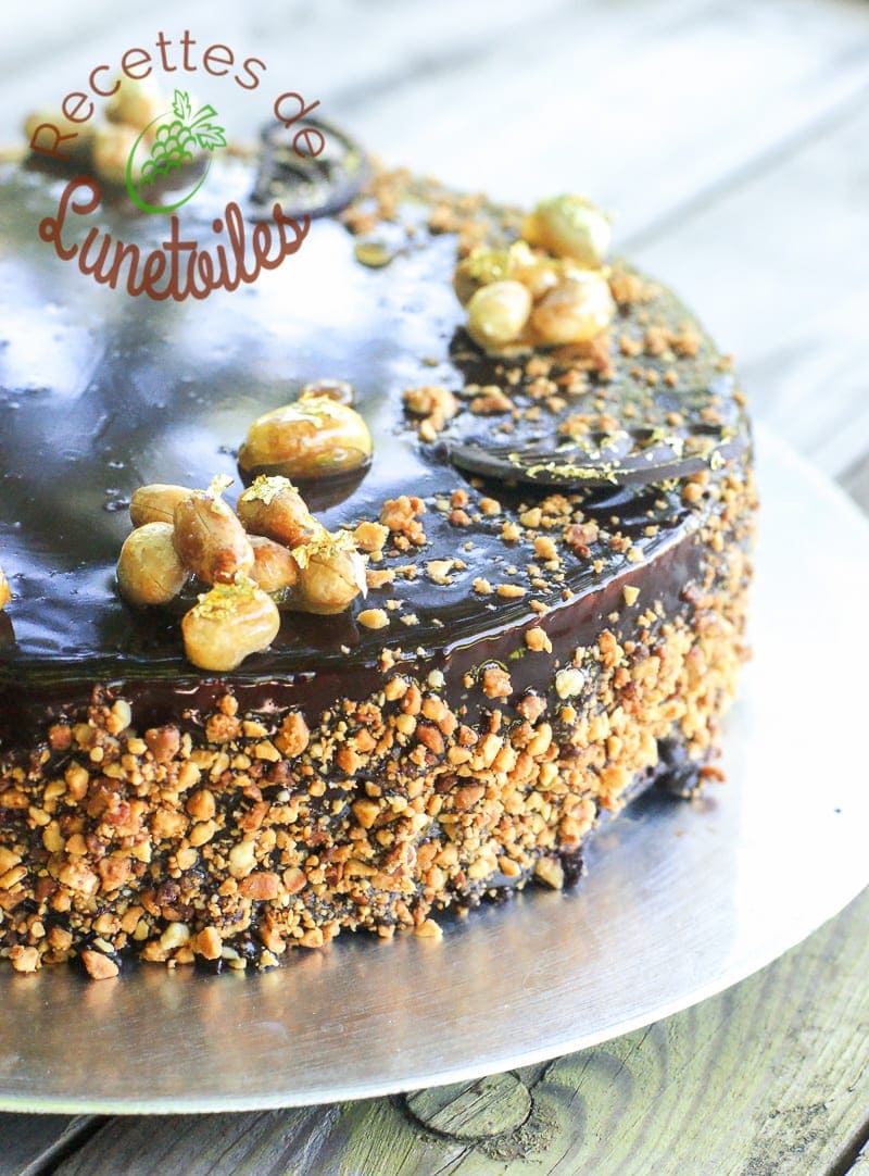 Entremet Royal aux cacahuètes