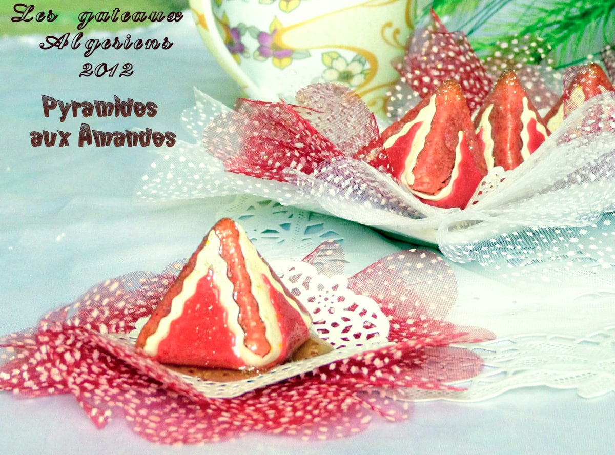 les pyramides aux amandes faciles