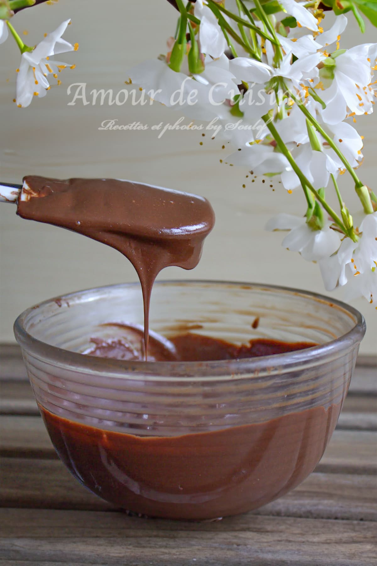 ganache au chocolat noir