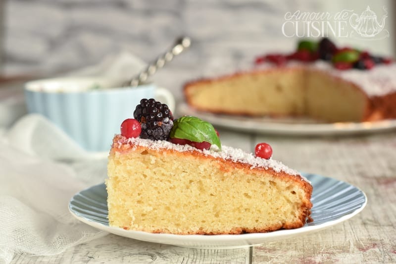 gateau au yaourt moelleux