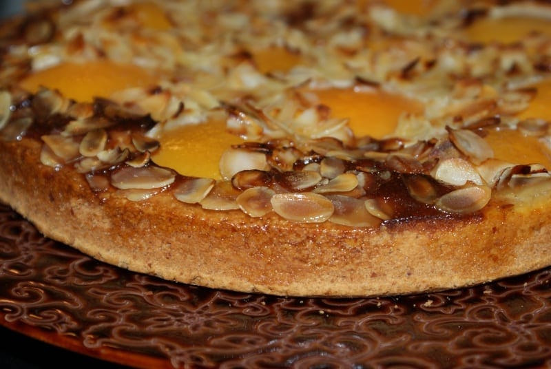 tarte amandine aux peches 3