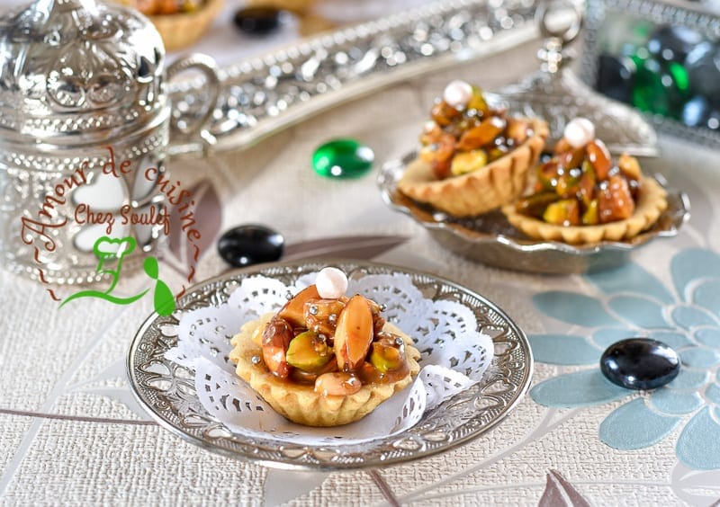 Tartelettes Aux Fruits Secs Caramel Au Beurre Sale Amour De Cuisine