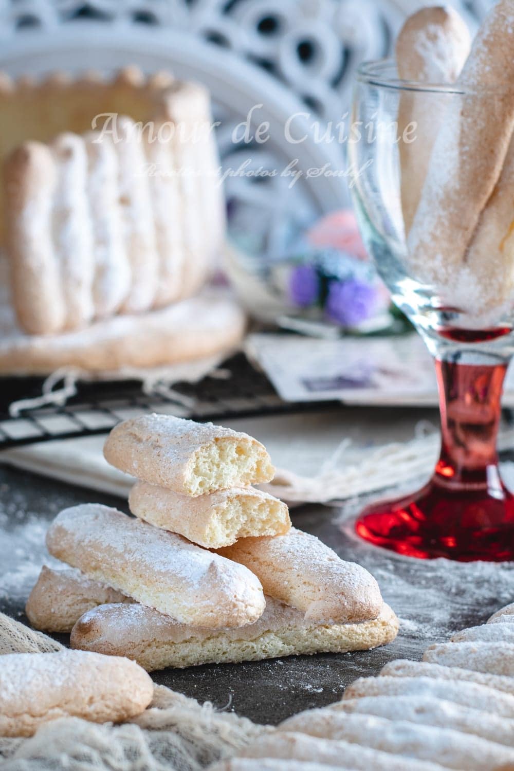 Biscuits A La Cuillere Facile Ou Boudoirs Amour De Cuisine