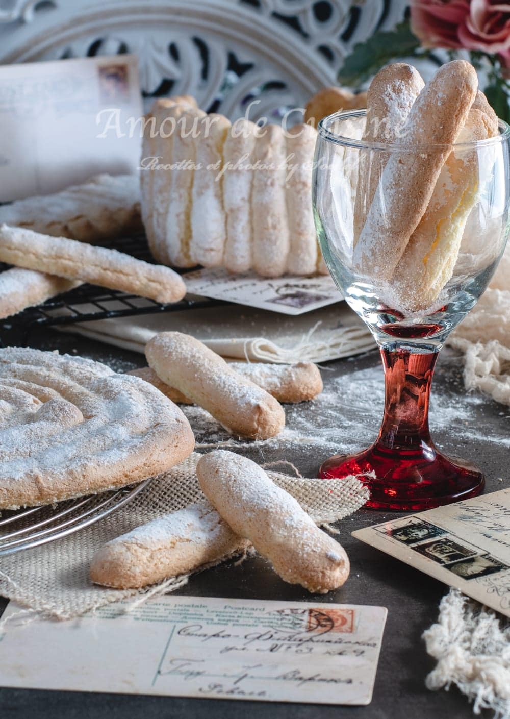 Biscuits A La Cuillere Facile Ou Boudoirs Amour De Cuisine