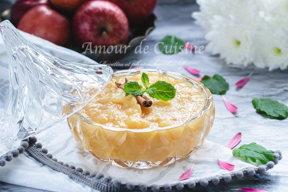 compote aux pommes facile