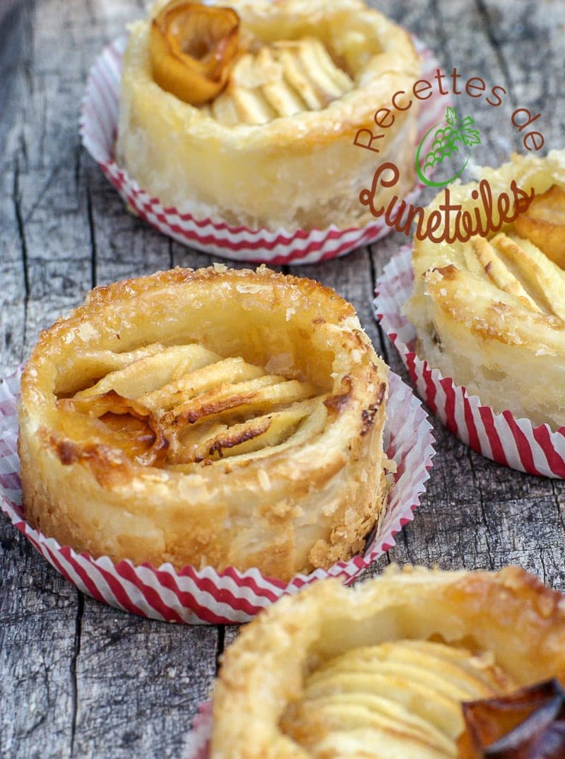 tartelette aux pommes et turrón