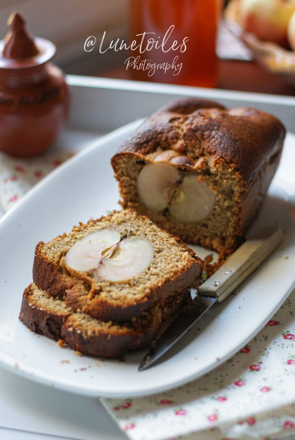 pain d'épices aux 3 pommes