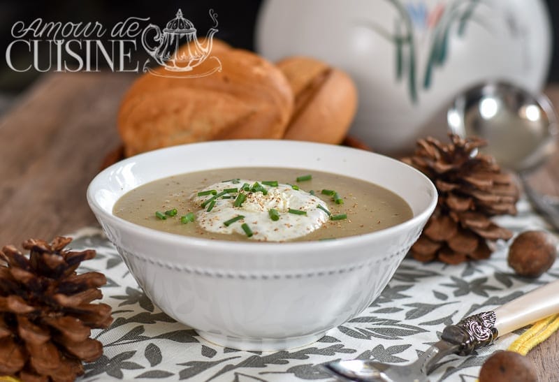 soupe de châtaigne facile et rapide